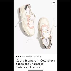 Madewell Court Sneakers